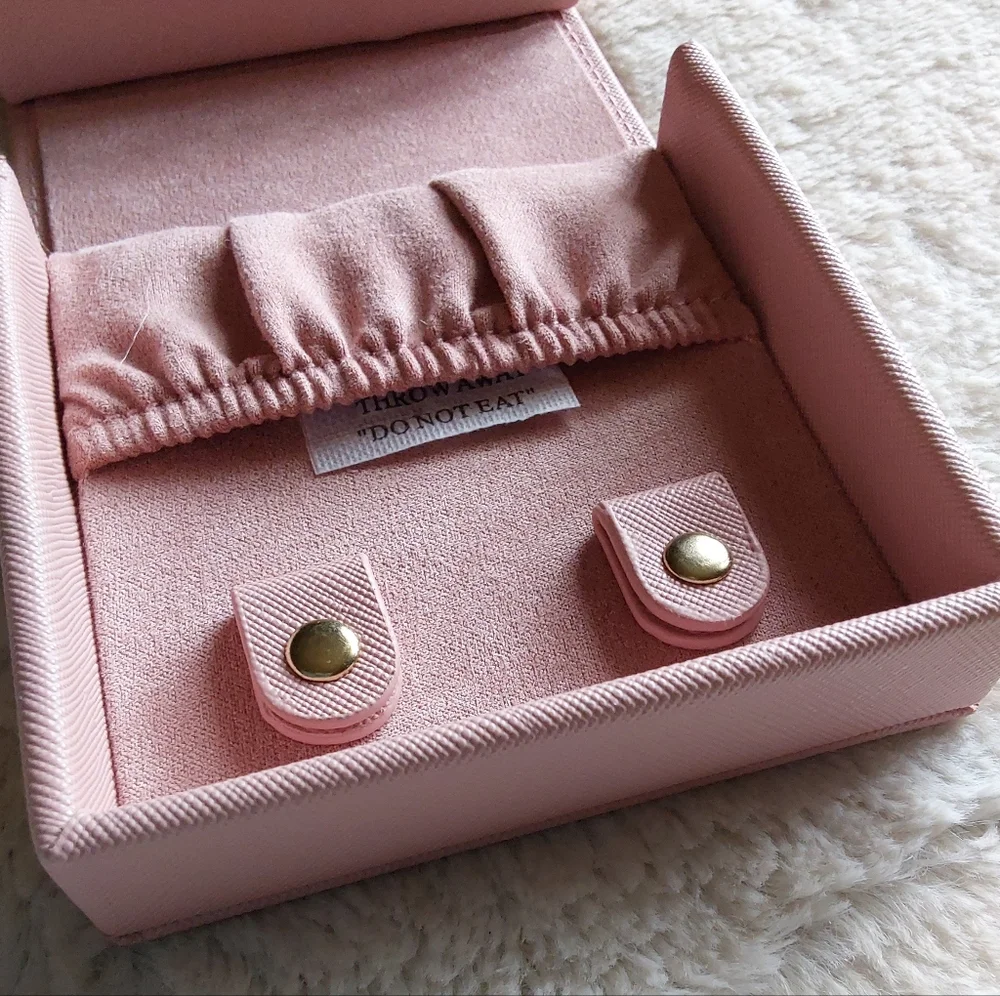 🌺 NWT Kendra Scott Blush Pink Jewelry Travel Case - Picture 5 of 10